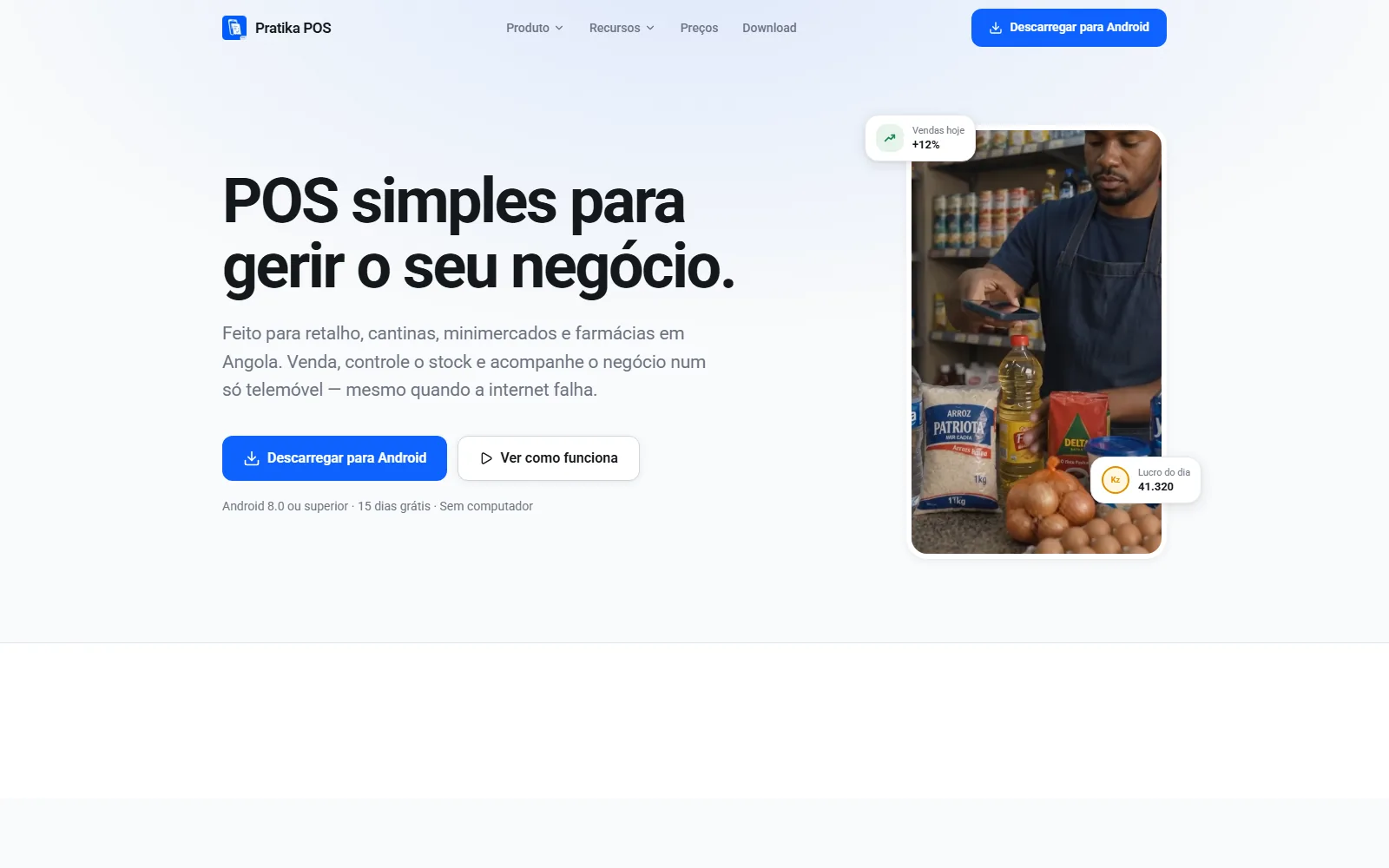 Pratika POS — public product page