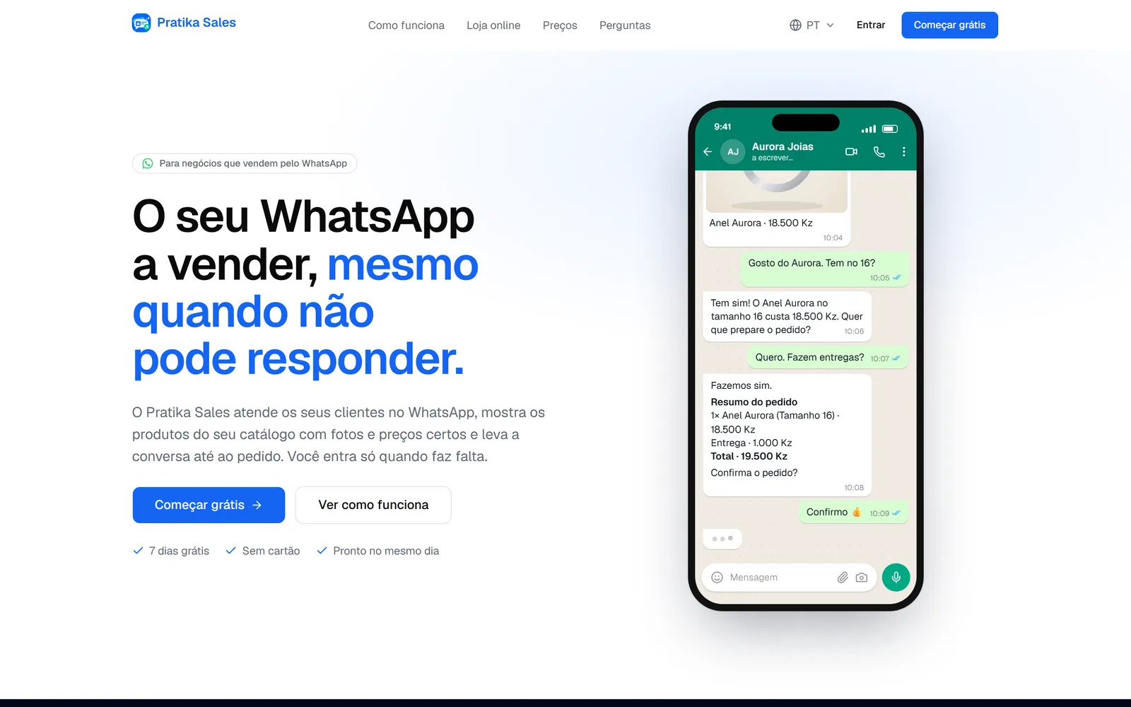 Pratika Sales — public product page